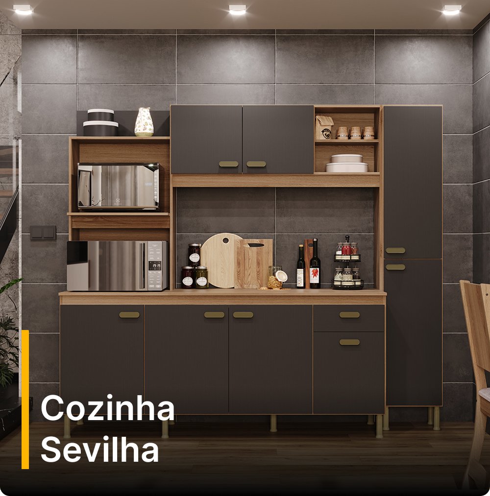 Cozinha Compacta Sevilha